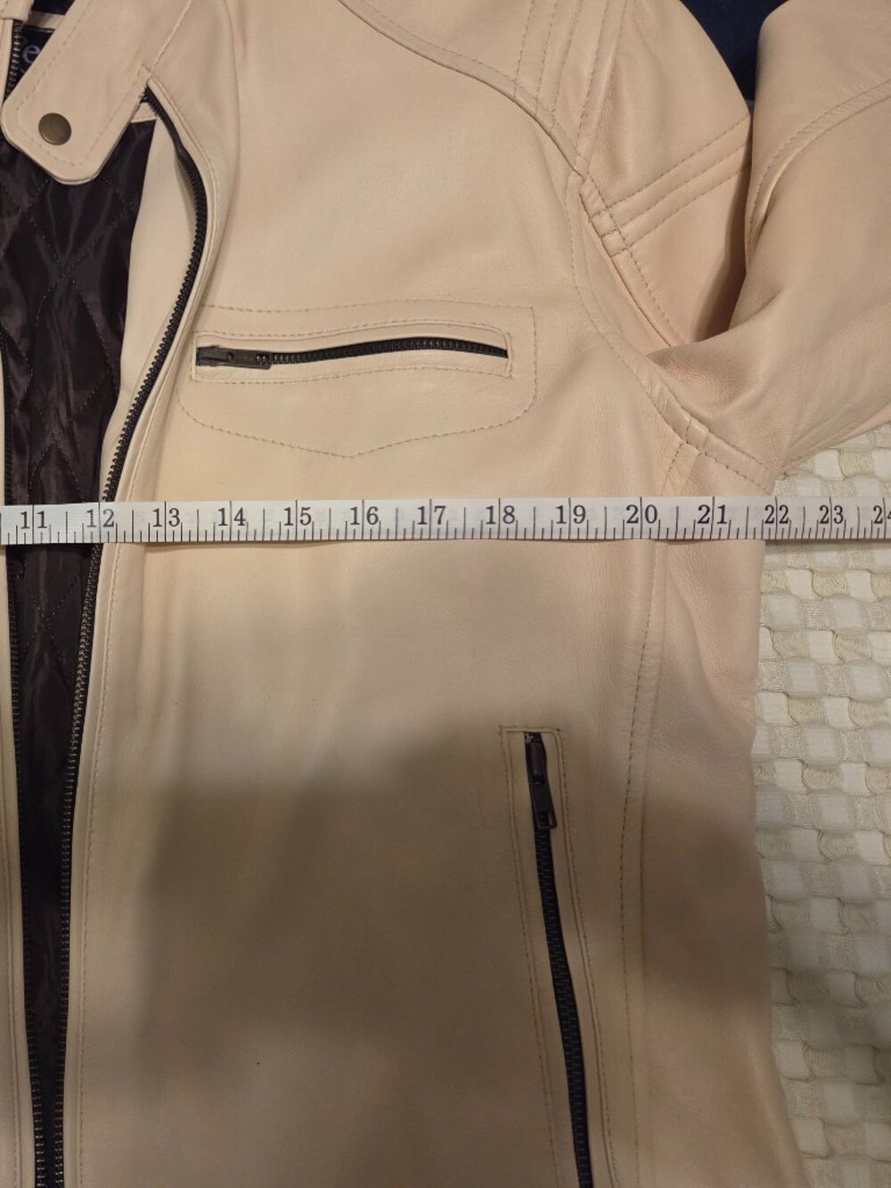 Mens Real Leather Jacket - Picture 5 of 5